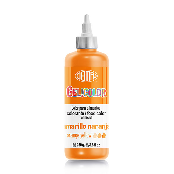 amarillo naranja gelicolor