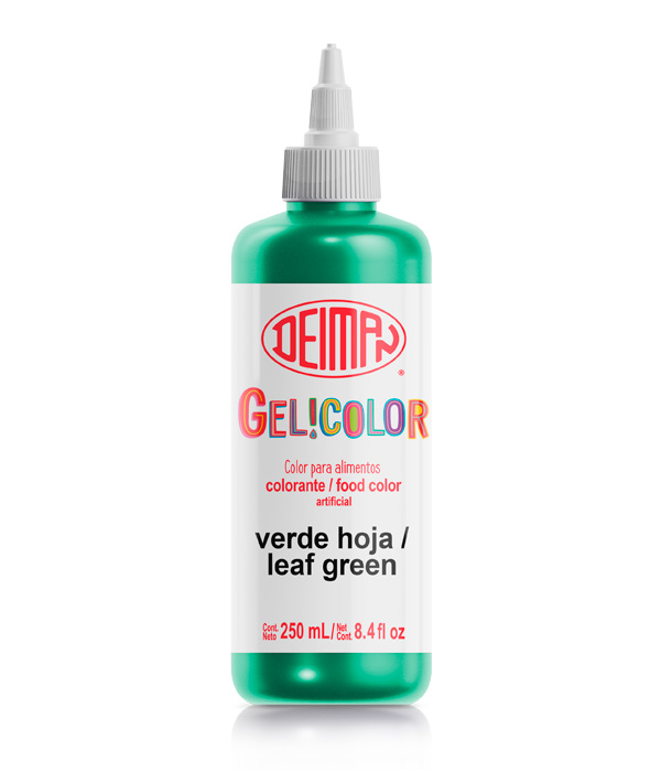 verde hoja gelicolor