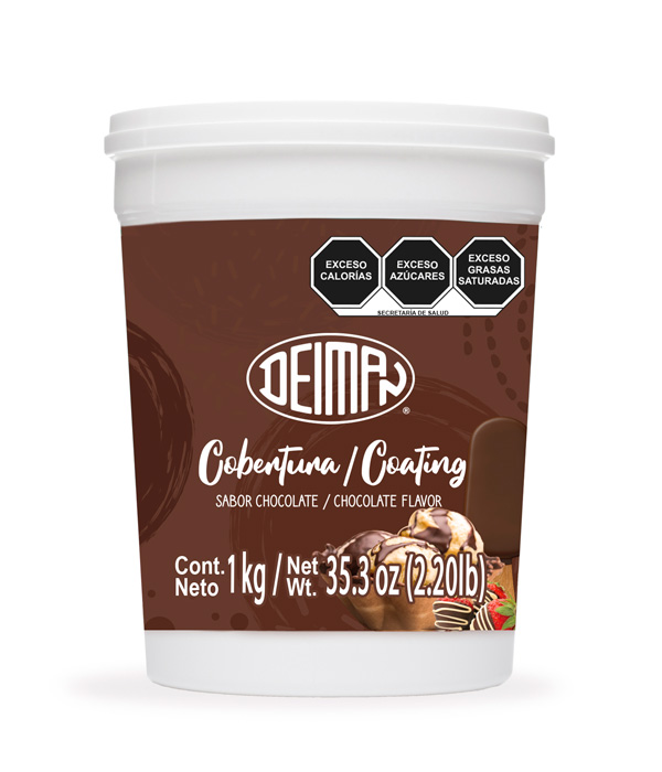 cobertura sabor chocolate