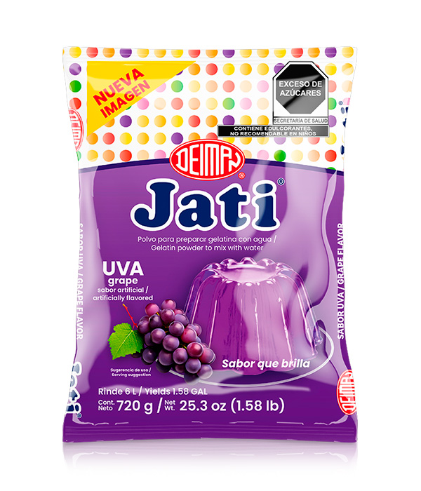 gel. jati agua uva